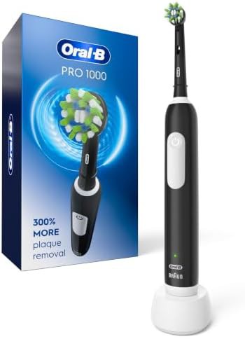 Black Pro 1000 rechargeable electric toothbrush