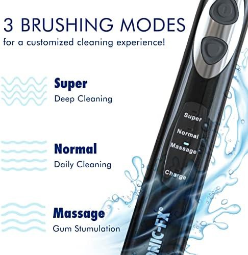 Black Solo Sonic Toothbrush with Three Modes — photo 3