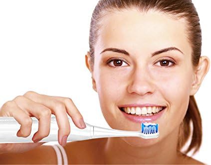 White smart series rechargeable sonic toothbrush — photo 3