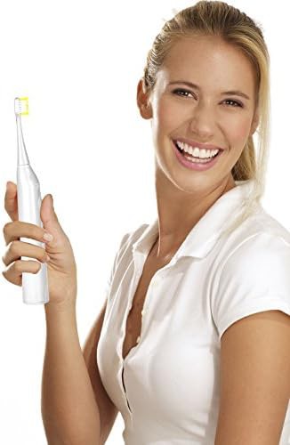 White smart series rechargeable sonic toothbrush — photo 4