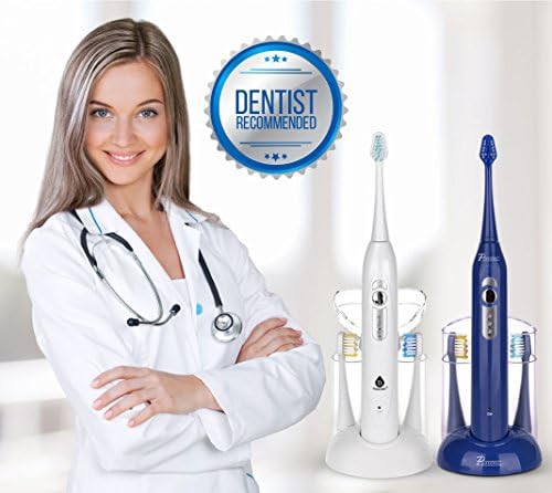 White smart series rechargeable sonic toothbrush — photo 5