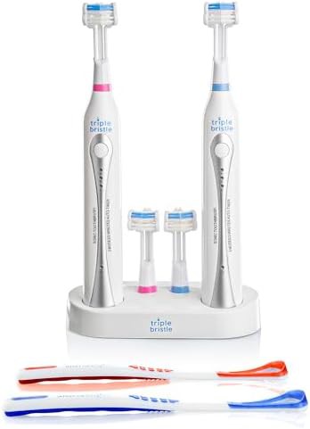 Rechargeable duo set with dual charging dock