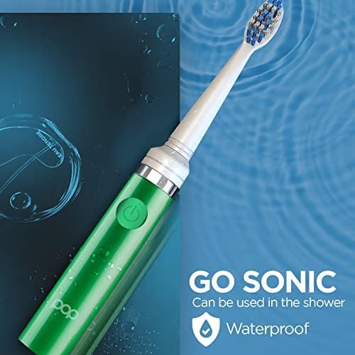 Green portable sonic toothbrush — photo 5