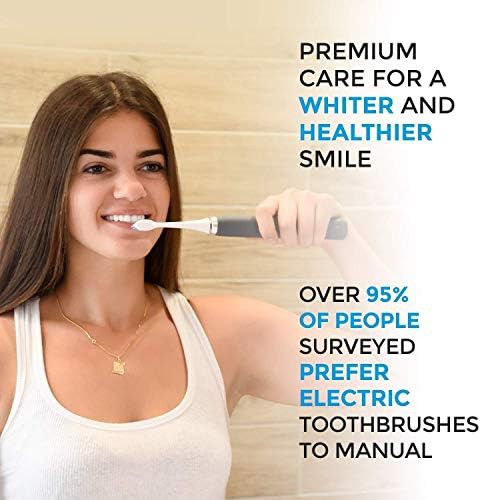 Grey sonic rechargeable toothbrush with five modes — photo 4