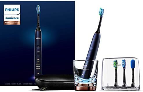 Lunar blue diamondclean smart 9750 toothbrush