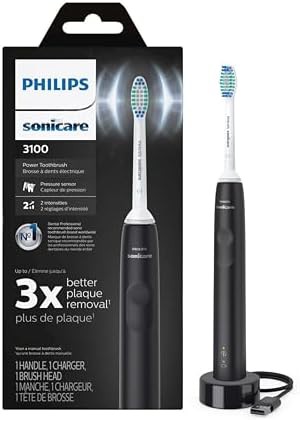 White and grey protectiveclean plaque removal brush