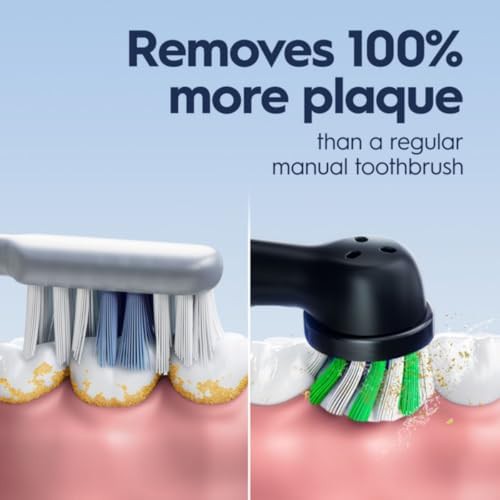 Black pro 5000 bluetooth rechargeable toothbrush — photo 3