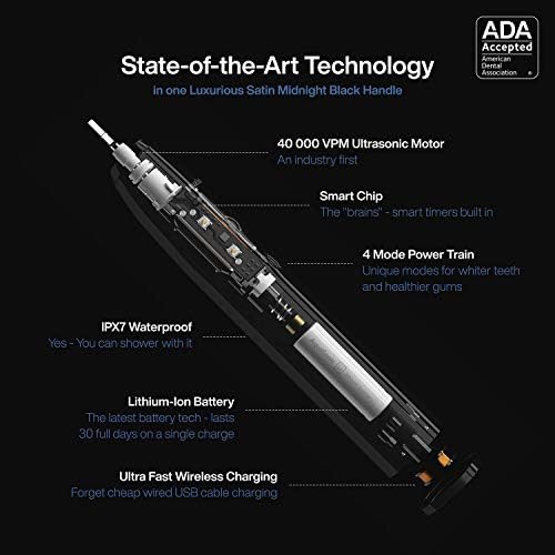 Black series plus toothbrush with charging glass — photo 4