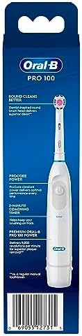 White battery powered whitening toothbrush — photo 3