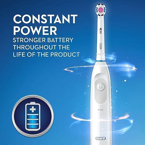 White battery powered whitening toothbrush — photo 4