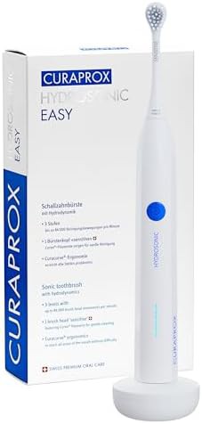 Hydrosonic easy white rechargeable toothbrush