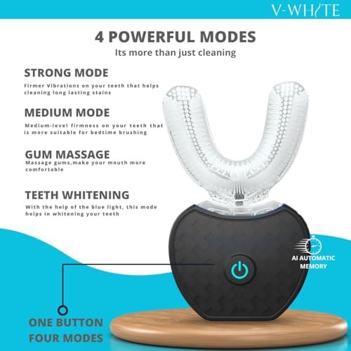 Automatic U-shaped brush with silicone mouthpiece — photo 3