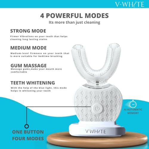 U-shaped automatic toothbrush for adults — photo 3