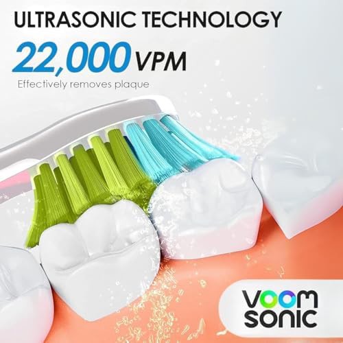 Metallic rose battery powered sonic toothbrush — photo 4