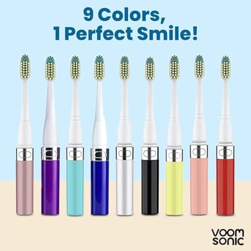 Metallic rose battery powered sonic toothbrush — photo 5