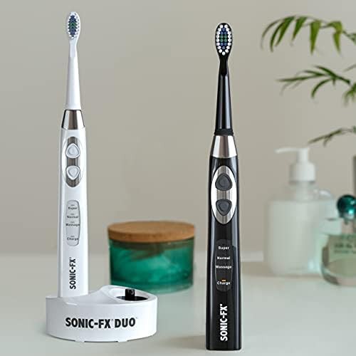 Duo Rechargeable Toothbrush Set in Black and White — photo 5