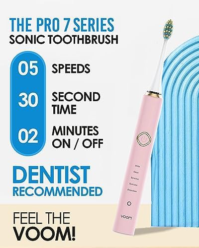 Rechargeable sonic toothbrush with charging dock — photo 3