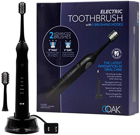 Black electric brush with five modes