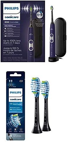 Purple PC6100 plaque control electric brush