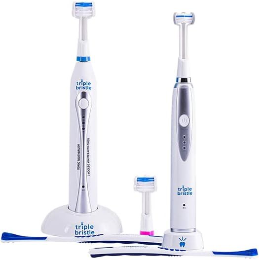 Sonic toothbrush bundle for adults and kids