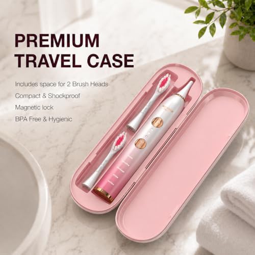 Whitening toothbrush with portable travel case — photo 4