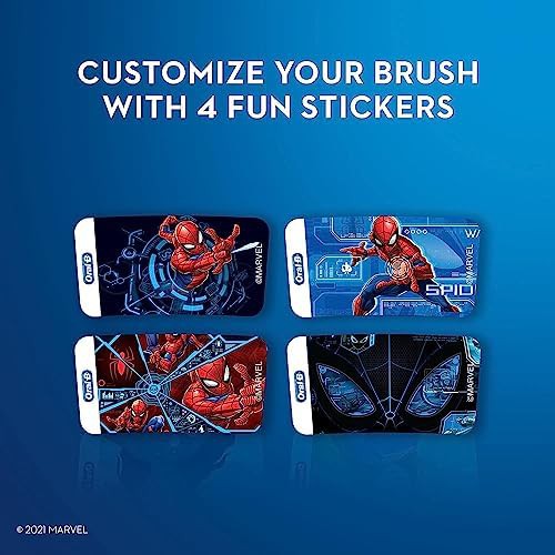 Kids Spiderman rechargeable toothbrush with soft bristles — photo 4