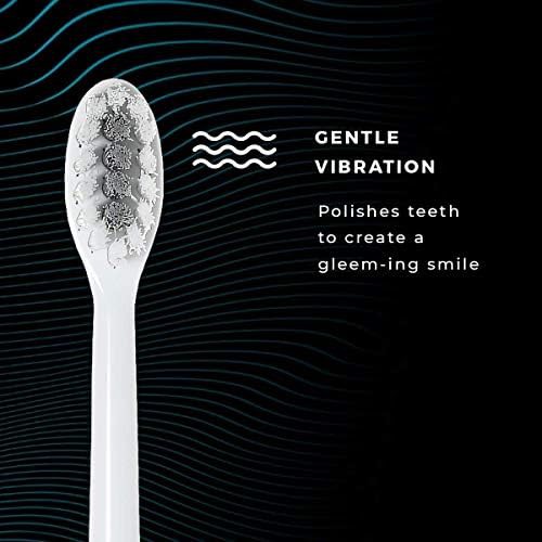 Gleem white battery-powered electric toothbrush with travel case — photo 4