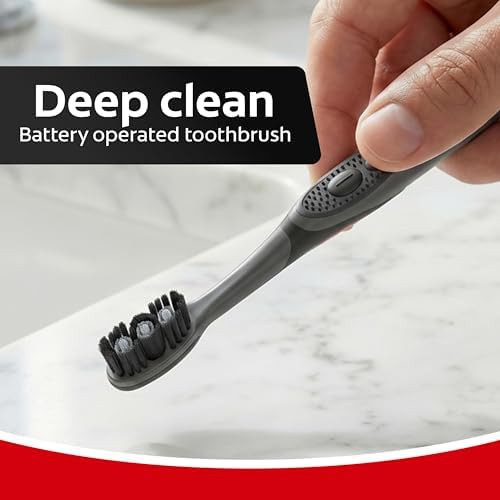 Black charcoal vibrating brush with scraper — photo 3