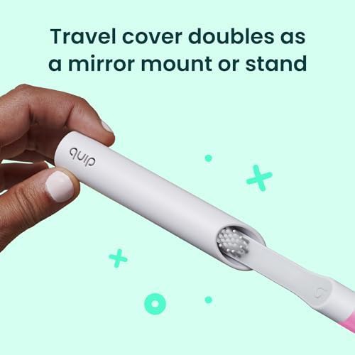 Magenta plastic quip sonic adult toothbrush — photo 5