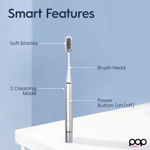 Silver travel sonic toothbrush — photo 4
