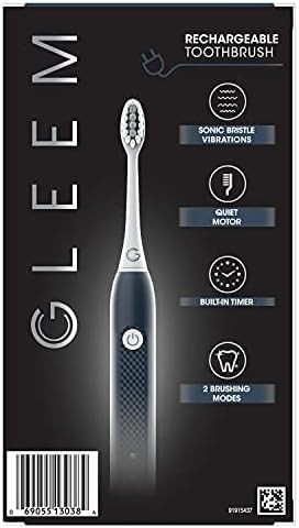 Nautical blue sonic rechargeable toothbrush — photo 4