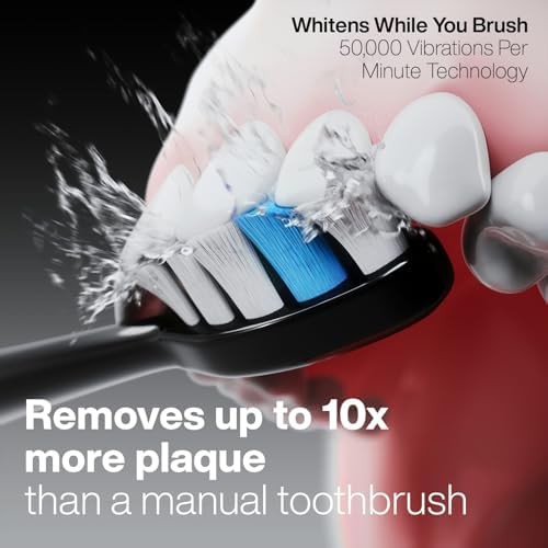 Black pro toothbrush with UV sanitizing base — photo 4