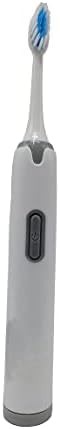 White sonic toothbrush with USB charging