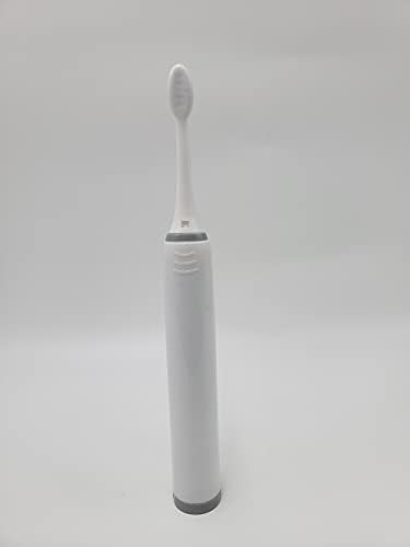 White sonic toothbrush with USB charging — photo 3