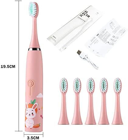 Kids cartoon sonic toothbrush with soft bristles — photo 5
