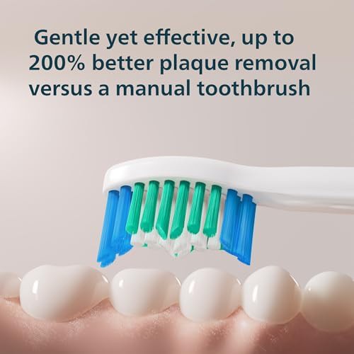 White 1100 series rechargeable sonic toothbrush — photo 4