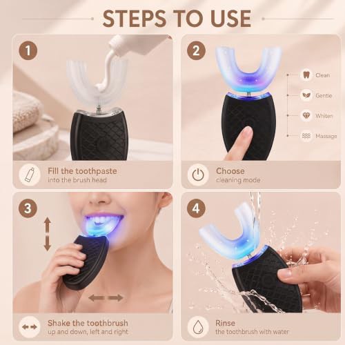 U-shaped ultrasonic silicone two pack — photo 4