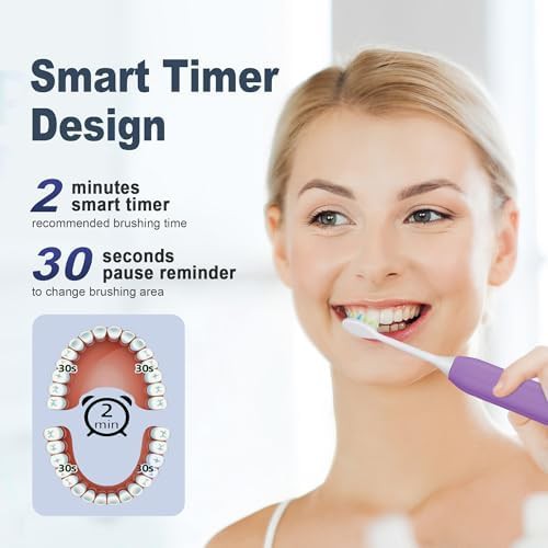 Pink sonic toothbrush travel kit with heads — photo 5