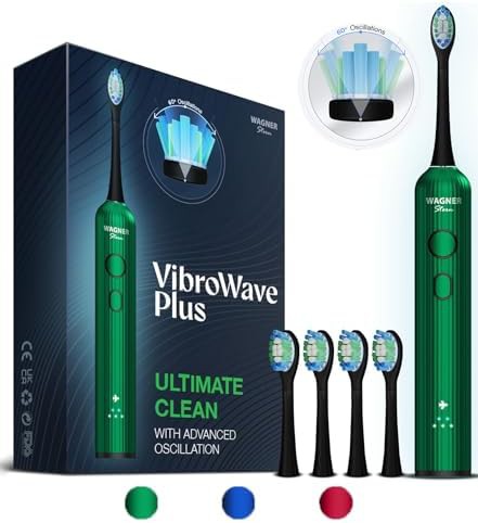 Sonic toothbrush with oscillation and vibration