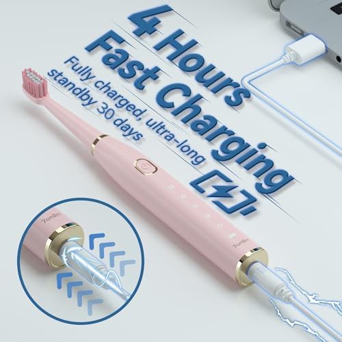 Rechargeable sonic toothbrush for sensitive teeth — photo 4