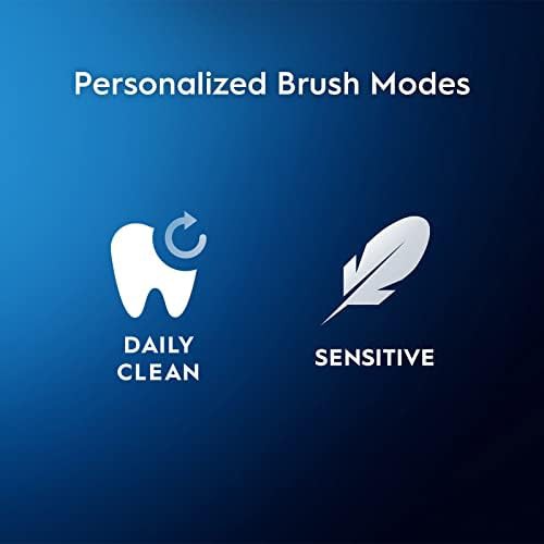 White rotating power brush for sensitive teeth — photo 4
