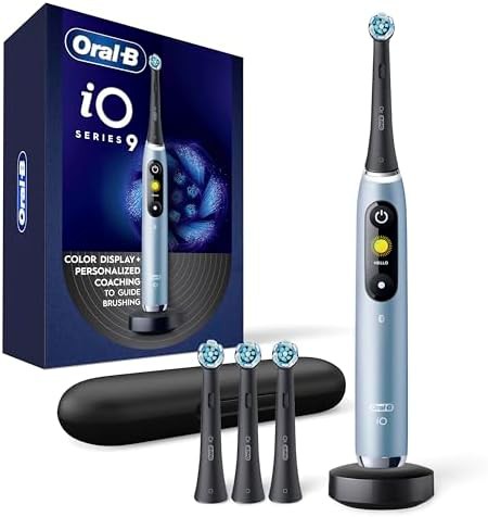 Aqua alabaster io9 toothbrush with four heads