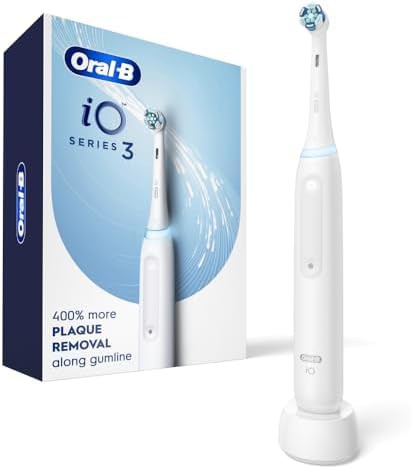 White io3 toothbrush with visible pressure sensor