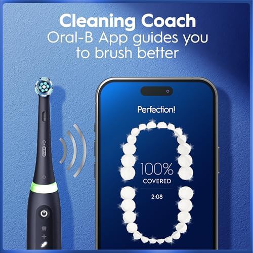 Black iO5 rechargeable toothbrush with travel case — photo 4