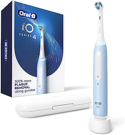 Icy blue io series 4 electric toothbrush