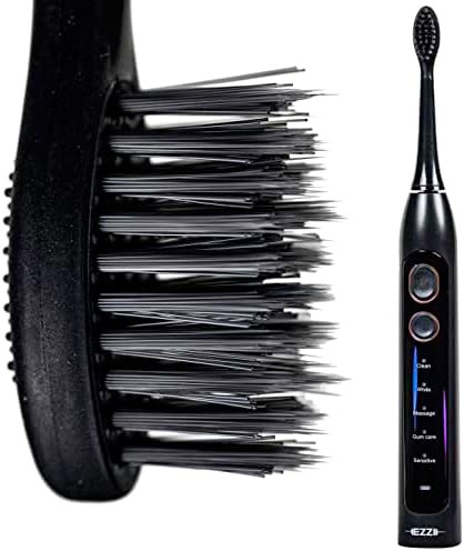 Ultra soft tapered bristle sonic toothbrush