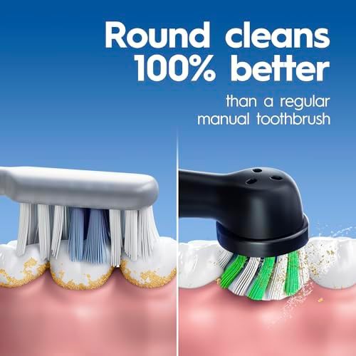 Black pro 100 battery powered toothbrush — photo 3