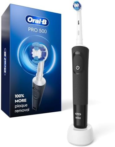 Black pro 500 rechargeable electric toothbrush