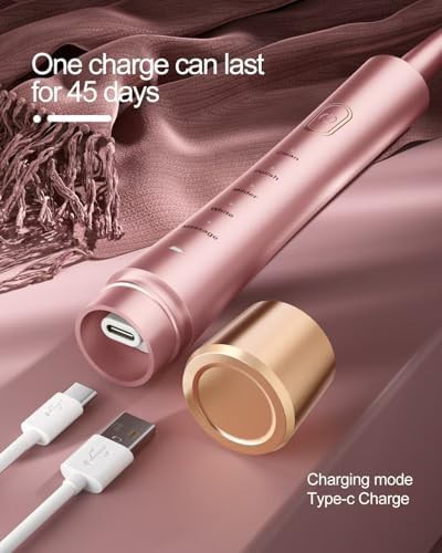 Pink fast charging sonic toothbrush for adults — photo 4