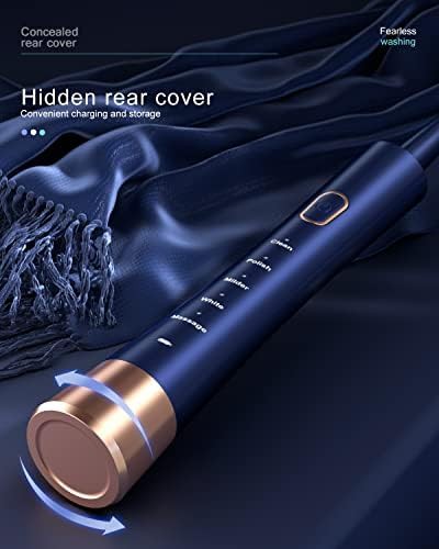 Blue waterproof sonic toothbrush for adults — photo 3